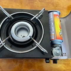 ガスコンロ　(一回のみ使用)の画像
