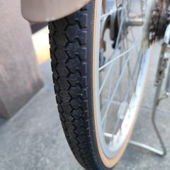 歳末処分価格！ステンレスハンドルオートライト6段変速付自転車の画像