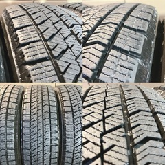 スタッドレス155/65R14 4本／BS VRX2 8分上,9分 A5036-81　の画像