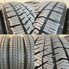 スタッドレス155/65R14 4本／BS VRX2 8分上,9分 A5036-81　の画像