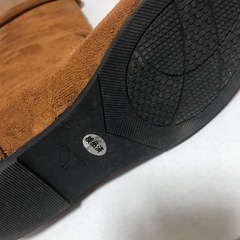 キャメル　ニーハイ　ブーツ　中古の画像