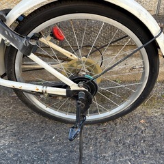 折りたたみ自転車20インチ（受け渡し確認中）の画像