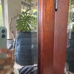 ヴィンテージ　ミラー　2面鏡の画像