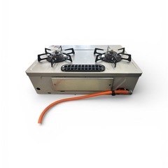 リンナイ ガスコンロ LPガス用｜RTS-338WNTS-R｜グリル付｜動作確認済の画像