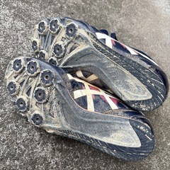 asics 24センチ　スパイクの画像