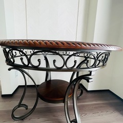 美品　米家具メーカー　アシュレイ　ダイニングテーブルセットの画像