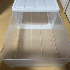 ②ニトリ 押し入れケース 衣装ケース 収納ケース チェストの画像