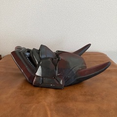 👺 お面 能面 『般若』 檜製 漆塗りの画像