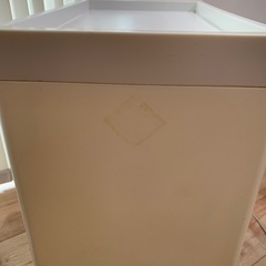 キッチン　キャスター付き収納の画像