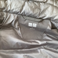 ユニクロ　ダウンパーカーの画像