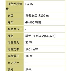 新品アイリスオーヤマシーリングライトの画像