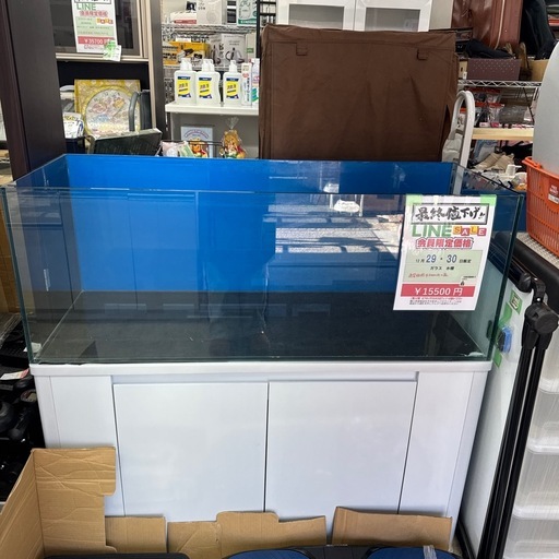 ?2025/12/29 〜2025/12/30 まで限定ビッグワンセール開催?【ガラス水槽】　15500円　27ー230