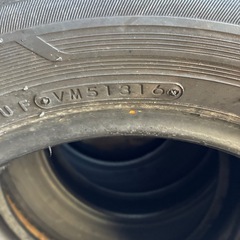 トーヨー MOBISYs500　夏タイヤ　155 65 13 2016年製　バリ溝　4本セットの画像