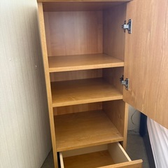 《決定しました》扉付きシェルフの画像