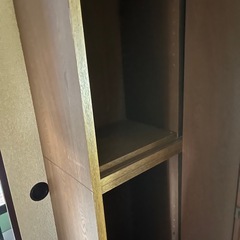 大型書籍棚 スライドタイプ 奥にもガラス扉あり  年末引き渡しで割引きありの画像