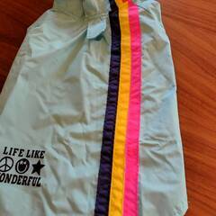 犬用レインコート、収納バック付き・小型犬用の画像