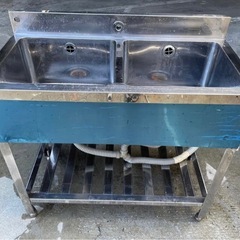 業務用　2槽シンクの画像