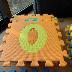 ジョイントマット　数字　無地　56枚の画像