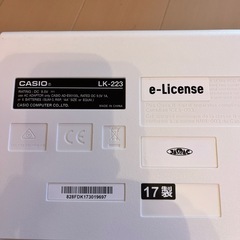 ⭐️カシオ　電子キーボードLK-223⭐️
の画像