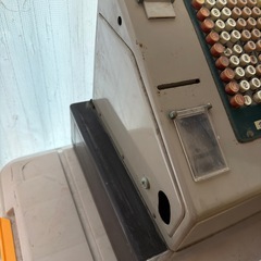 アンティーク レトロ レジスターの画像