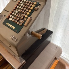 アンティーク レトロ レジスターの画像