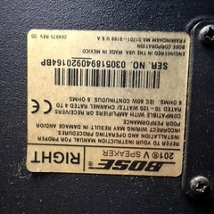 BOSEスピーカー　2個セットの画像