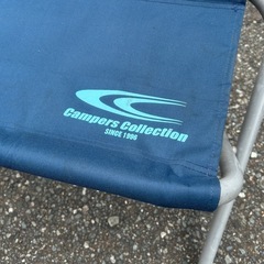 折りたたみ長椅子の画像