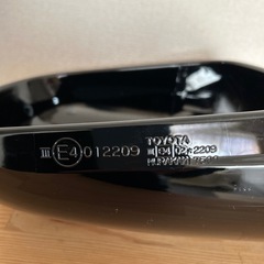 ハイエース　黒
ミラーカバー左右セットの画像