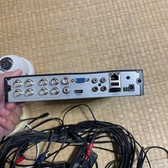 【動作確認済】ZOSI 防犯カメラセット 1TB HDD内蔵 (カメラ2台・ケーブル付)の画像
