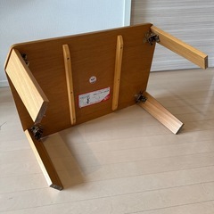 天然木のローテーブル　　の画像