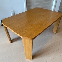 天然木のローテーブル　　の画像