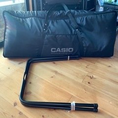 【美品】カシオ CASIO CTK-631 カシオトーン 61鍵キーボード 収納袋 椅子付き の画像