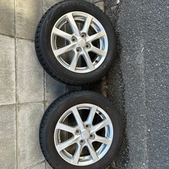スタッドレス４本セット　タント純正ホイールブリザック の画像