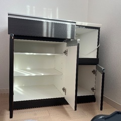 キッチン棚/取りに来ていただける方はさらに割引の画像