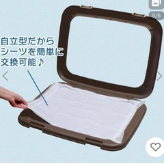 プチ漏れにしにくいペットトレーの画像