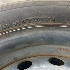 200系ハイエース4型　純正タイヤホイール　車検用　純正戻しの画像