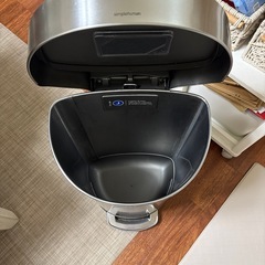 simple human 45l ステンレスゴミ箱 の画像