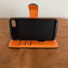 iPhone 7/8/SE 第2世代 第3世代 手帳型ケース グリーンの画像