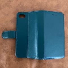 iPhone 7/8/SE 第2世代 第3世代 手帳型ケース グリーンの画像