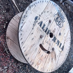 電線ドラム直系９７センチ美品の画像