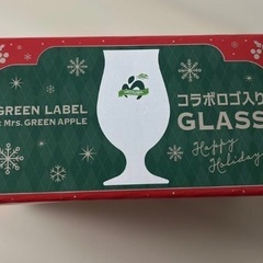 KIRIN Mrs. Green Apple コラボグラスの画像