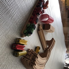 みんな大好き⭐︎トーマス ハロルド付 ミニカー遊びの画像