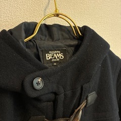 BEAMS 美品 ダッフルコート M ブラックの画像