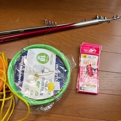 釣り　竿　道具の画像