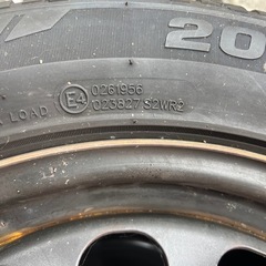 スタッドレスタイヤ４本セット　ゴルフヴァリアントⅥで使用の画像