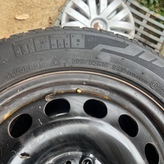 スタッドレスタイヤ４本セット　ゴルフヴァリアントⅥで使用の画像