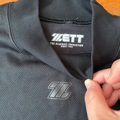 野球　ゼット　140 メッシュインナー　黒の画像