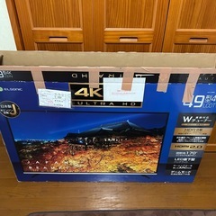 ノジマ　エルソニック　49型　4K HDR対応　ECC-TU49R3 
引き取り限定の画像