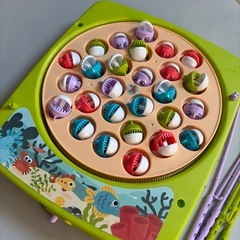 くるくる回るお魚釣りゲーム　魚釣り　おもちゃの画像