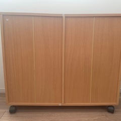 本棚  キャスター付き 2個セットの画像